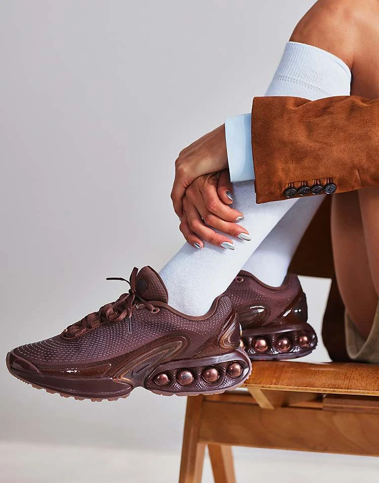 Nike Air Max DN X Isamaya Ffrench Trainers In Dark Brown For Unisex 3 Nike Air Max DN X Isamaya Ffrench Trainers In Dark Brown For Unisex