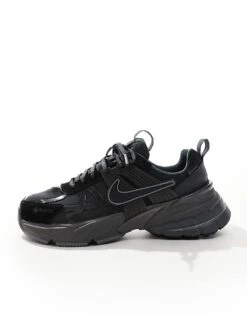 Nike V2K Run Trainers In Black For Unisex -Nike Sales Store 206631423 2