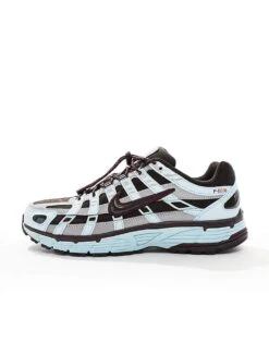 Nike P-6000 Trainers Unisex In Light Blue And Burgundy For Unisex -Nike Sales Store 206631562 5