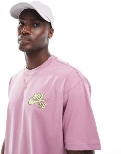 Nike SB Spider Graphic Graphic T-shirt In Purple For Men -Nike Sales Store 206636703 3