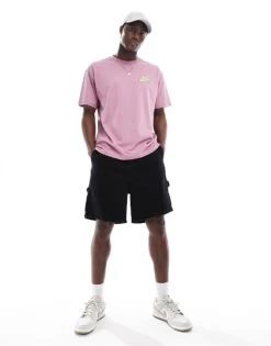 Nike SB Spider Graphic Graphic T-shirt In Purple For Men -Nike Sales Store 206636703 4