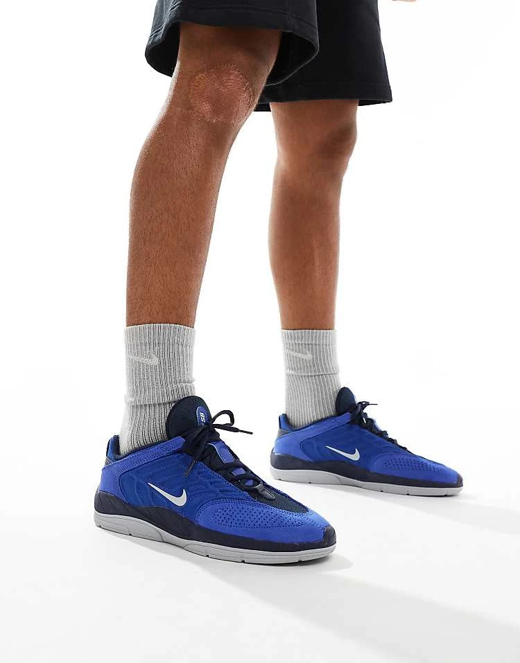 Nike SB Vertebrae Trainers In Blue For Men Mid Blue 7 Nike SB Vertebrae Trainers In Blue For Men Mid Blue - Image 5