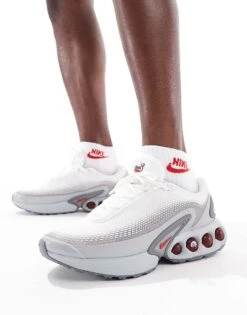 Nike Air Max DN Trainers In Grey And Red For Men -Nike Sales Store 206702664 4