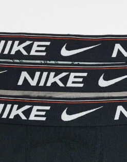 Nike Dri-Fit Ultra Comfort 3 Pack Boxer Brief In Black/grey Print/green For Men Multi -Nike Sales Store 206879079 3