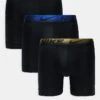 Nike Essential Microfibre 3 Pack Boxer Brief With Coloured Waistband In Red/gold/blue For Men Black 2 Nike Essential Microfibre 3 Pack Boxer Brief With Coloured Waistband In Red/gold/blue For Men Black -Nike Sales Store 206879149 1 black