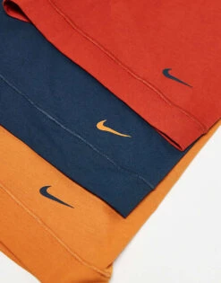 Nike Dri-Fit Ultra Comfort 3 Pack Boxer Brief In Red/orange/navy For Men Multi -Nike Sales Store 206879232 4
