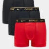 Nike Everyday Cotton Stretch 3 Pack Trunk In Black/red With Gold Waistband For Men Multi 1 Nike Everyday Cotton Stretch 3 Pack Trunk In Black/red With Gold Waistband For Men Multi -Nike Sales Store 206879311 1 multi