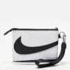 Nike Icon Cortez Wristlet Bag In White And Black For Unisex -Nike Sales Store 206993612 1 white