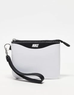 Nike Icon Cortez Wristlet Bag In White And Black For Unisex -Nike Sales Store 206993612 3