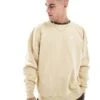 Nike Club Oversized Crew Sweatshirt In Beige For Men 1 Nike Club Oversized Crew Sweatshirt In Beige For Men -Nike Sales Store 207009455 1 beige