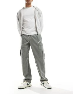 Nike Club Cargo Twill Trouser In Light Khaki For Men -Nike Sales Store 207009491 1 khaki 1