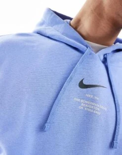 Nike Club Hoodie In Light Blue For Men -Nike Sales Store 207009516 4