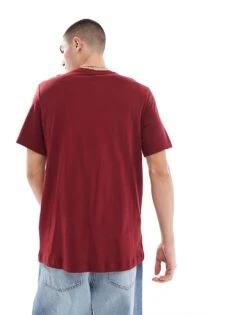 Nike Club T-shirt In Red For Men -Nike Sales Store 207009543 4