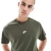 Nike Premium Essentials T-shirt In Khaki For Men -Nike Sales Store 207009711 1 khaki
