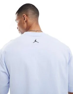 Jordan Crew Neck T-shirt In Black For Men -Nike Sales Store 207047177 4