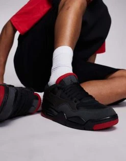 Nike Air Jordan 4 RM Trainers In Black For Men -Nike Sales Store 207047252 5