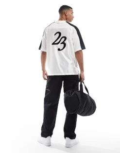 Jordan Lifestyle Jersey In Sail And Black For Men Ivory -Nike Sales Store 207047312 1 ivory 1