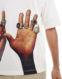 Jordan Graphic T-shirt In White For Men -Nike Sales Store 207047332 3