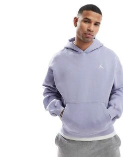 Jordan Hoodie In Lilac For Men