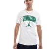 Jordan Crew Neck Graphic T-shirt In White For Men -Nike Sales Store 207047364 1 white