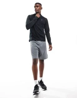 Nike Training Totality Dri-FIT Knitted 9 Inch Shorts In Grey For Men -Nike Sales Store 207049644 2