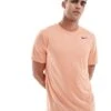 Nike Training Legend Dri-FIT T-shirt In Orange For Men Peach -Nike Sales Store 207049687 1 peach