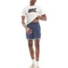 Nike Training Heritage Woven 5 Inch Shorts In Blue For Men Mid Blue -Nike Sales Store 207049735 1 midblue