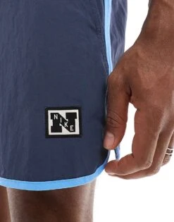Nike Training Heritage Woven 5 Inch Shorts In Blue For Men Mid Blue -Nike Sales Store 207049735 2