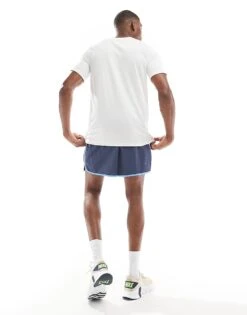 Nike Training Heritage Woven 5 Inch Shorts In Blue For Men Mid Blue -Nike Sales Store 207049735 3