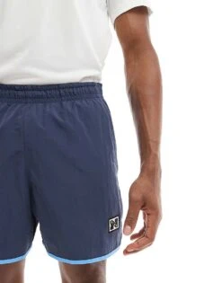 Nike Training Heritage Woven 5 Inch Shorts In Blue For Men Mid Blue -Nike Sales Store 207049735 4