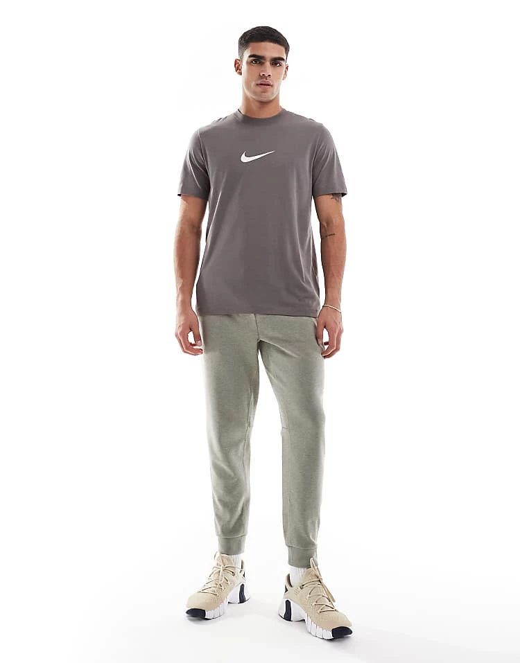 Nike Training Primary Dri-FIT Joggers In Grey For Men Khaki 8 Nike Training Primary Dri-FIT Joggers In Grey For Men Khaki - Image 6
