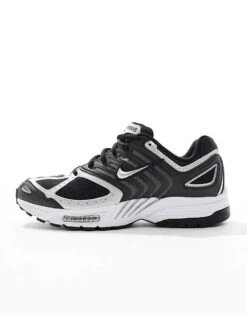 Nike Pegasus 2005 Trainers In Black And Metallic Silver For Men 9 Nike Pegasus 2005 Trainers In Black And Metallic Silver For Men -Nike Sales Store 207049766 2