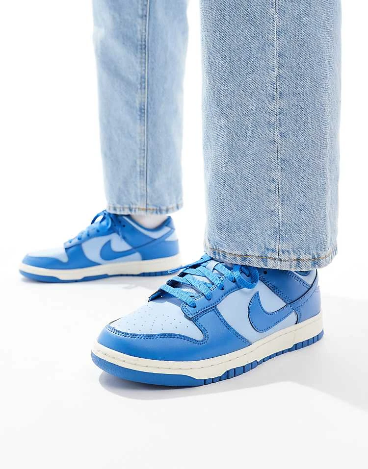 Nike Dunk Low Retro Trainers In Blue And Sail For Men Mblue 8 Nike Dunk Low Retro Trainers In Blue And Sail For Men Mblue - Image 6