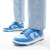 Nike Dunk Low Retro Trainers In Blue And Sail For Men Mblue -Nike Sales Store 207049784 1 mblue