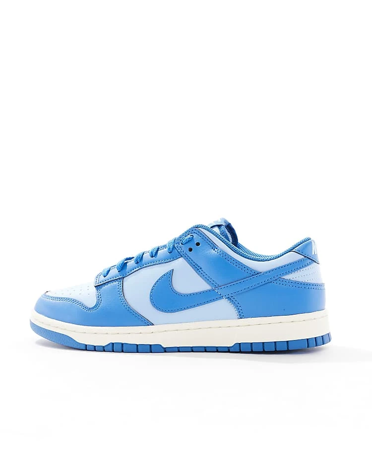 Nike Dunk Low Retro Trainers In Blue And Sail For Men Mblue 5 Nike Dunk Low Retro Trainers In Blue And Sail For Men Mblue - Image 3