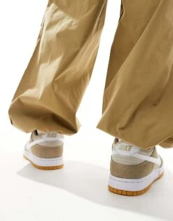 Nike Dunk Low Trainers In Cream And Orewood Brown For Men 11 Nike Dunk Low Trainers In Cream And Orewood Brown For Men -Nike Sales Store 207049906 4