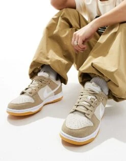 Nike Dunk Low Trainers In Cream And Orewood Brown For Men 12 Nike Dunk Low Trainers In Cream And Orewood Brown For Men -Nike Sales Store 207049906 5