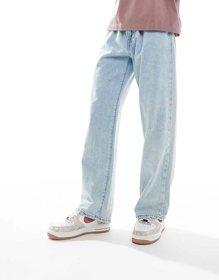 Nike Air Force 1 Trainers In White And Snake For Men 5 Nike Air Force 1 Trainers In White And Snake For Men - Image 3