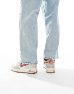 Nike Air Force 1 Trainers In White And Snake For Men 12 Nike Air Force 1 Trainers In White And Snake For Men -Nike Sales Store 207049945 5