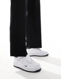 Nike Air Force 1 Trainers In White For Men 12 Nike Air Force 1 Trainers In White For Men -Nike Sales Store 207050123 5