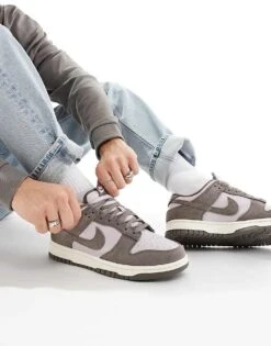 Nike Dunk Low Retro Trainersin Violet And Stone - LILAC For Men -Nike Sales Store 207050137 5