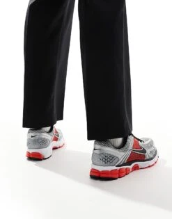 Nike Zoom Vomero 5 Trainers In Metallic Silver And Black For Men -Nike Sales Store 207050217 5