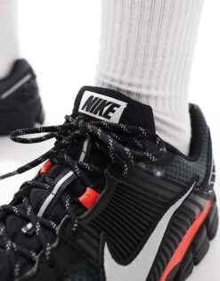 Nike Zoom Vomero 5 Trainers In Black And Metallic Silver For Men -Nike Sales Store 207050268 5