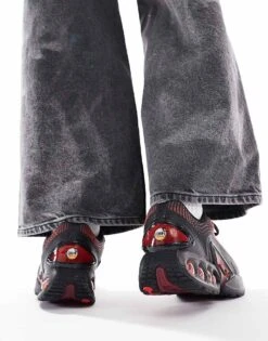 Nike Air Max DN Trainers In Black With Crimson Red For Men 9 Nike Air Max DN Trainers In Black With Crimson Red For Men -Nike Sales Store 207050338 2