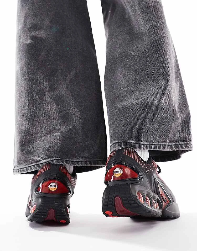 Nike Air Max DN Trainers In Black With Crimson Red For Men 4 Nike Air Max DN Trainers In Black With Crimson Red For Men - Image 2