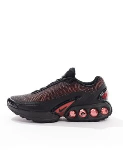 Nike Air Max DN Trainers In Black With Crimson Red For Men 12 Nike Air Max DN Trainers In Black With Crimson Red For Men -Nike Sales Store 207050338 5