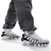 Nike Shox TL Trainer In White And Black Metallic For Men -Nike Sales Store 207050355 1 white