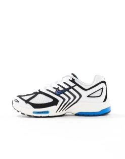 Nike Air Pegasus 2005 Trainers In White, Black And Blue For Men Mblue -Nike Sales Store 207050371 2