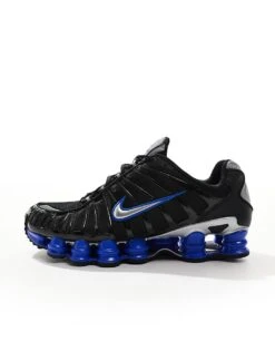 Nike Shox TL Trainer In Black And Metallic Silver For Men -Nike Sales Store 207050480 1 black 1