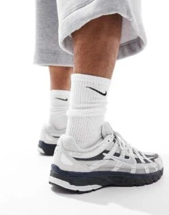 Nike P-6000 Premium Trainer In Dust And Metallic For Men Grey -Nike Sales Store 207050502 3